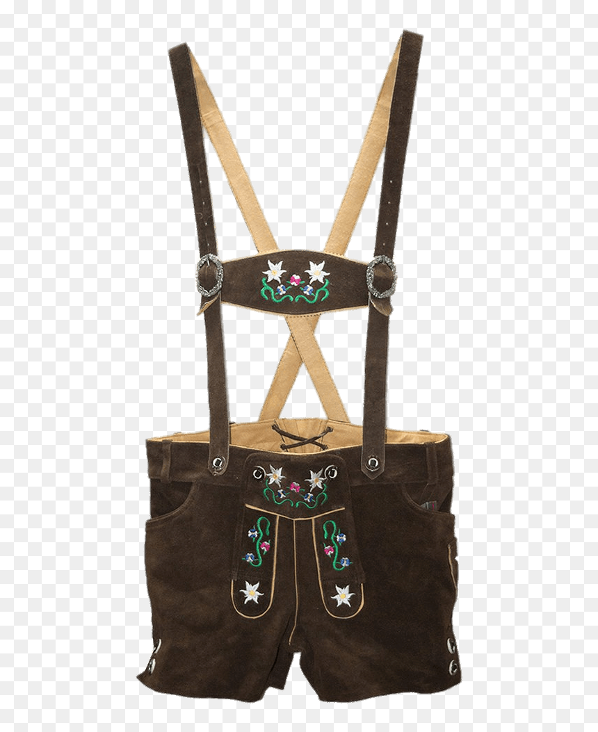 Floral Lederhosen For Women - Lederhosen Png, Transparent Png - women bag png