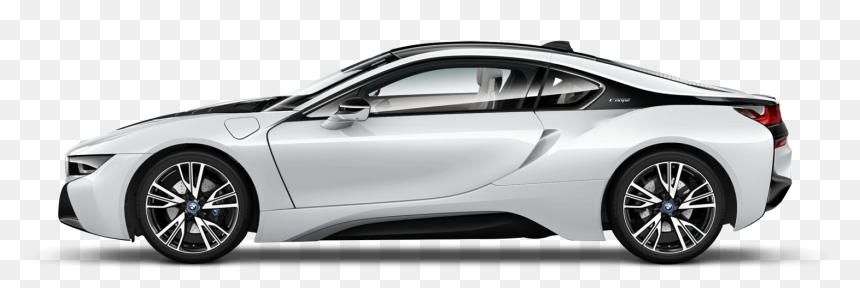 Crystal White With Frozen Grey Accent Bmw I8 Coupe - Bmw I8 Roadster White And Blue, HD Png Download - bmw cars png