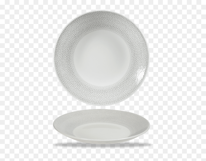 Churchill Isla Shale Grey Spinwash Deep Coupe Plate - Circle, HD Png Download - plastic crockery png