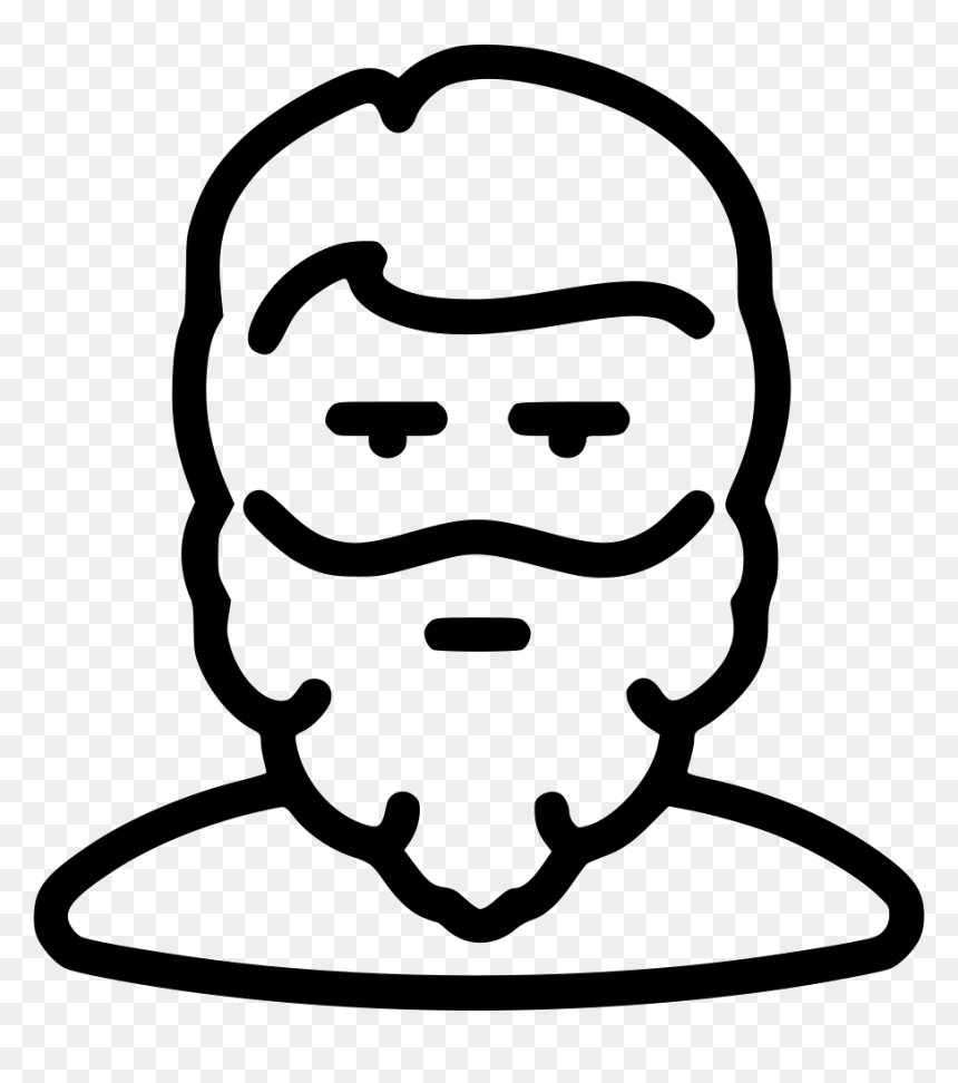 Man Guy User Human Avatar Beard - Icon, HD Png Download - beard png image