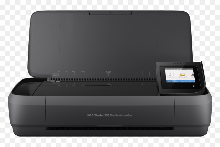 Hp Officejet 250 Mobile All In One Printer, HD Png Download - printer png image