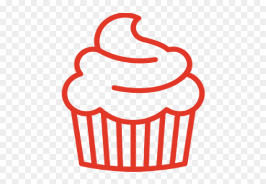 Cup Cake Png Black, Transparent Png - indian bakery cake png