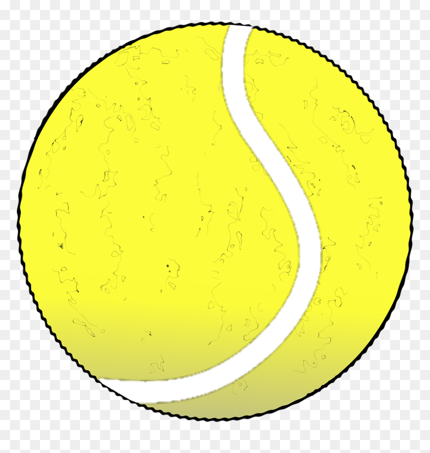 Tennis Ball Ball Sport - Circle, HD Png Download - taj mahal clip art png