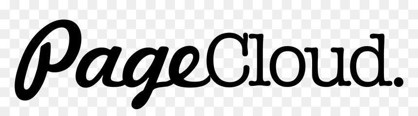 Pagecloud Black Logo - Pagecloud Logo, HD Png Download - talk cloud png
