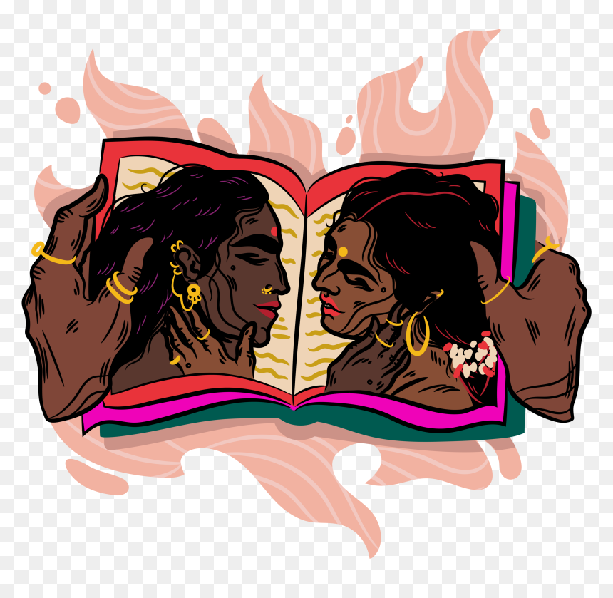 India Lgbtq Love Illustration Transparent, HD Png Download - modi cartoon png