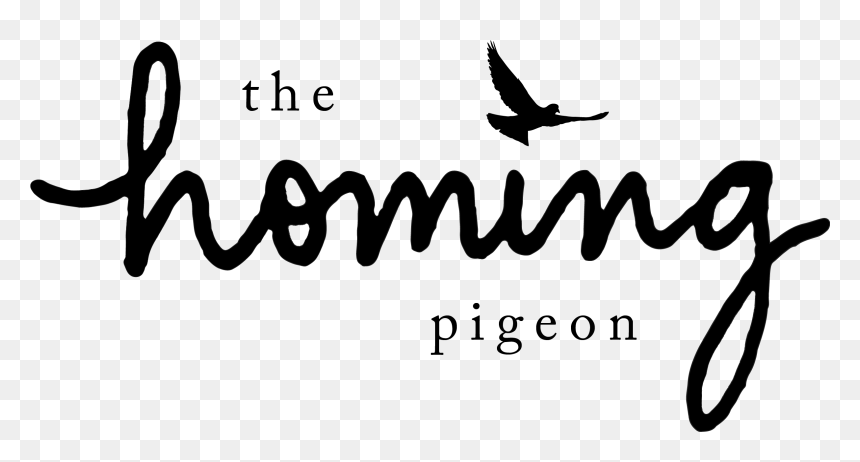 The Homing Pigeon - Calligraphy, HD Png Download - pigeon fly png
