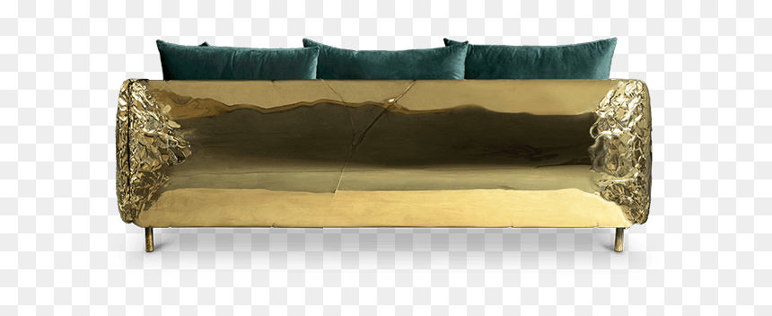Studio Couch, HD Png Download - steel sofa set png