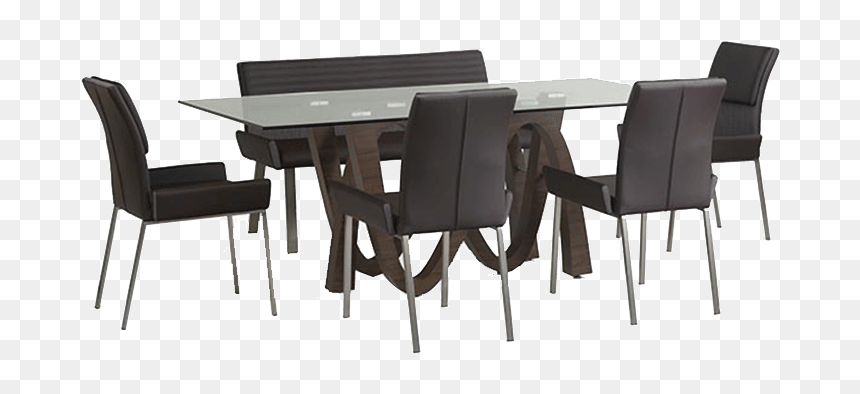 Kitchen & Dining Room Table, HD Png Download - steel sofa set png