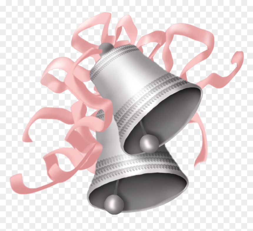 #weddingbells #bells #ringing #wedding #ribbons #mydrawing - Party Hat, HD Png Download - wedding ribbons png