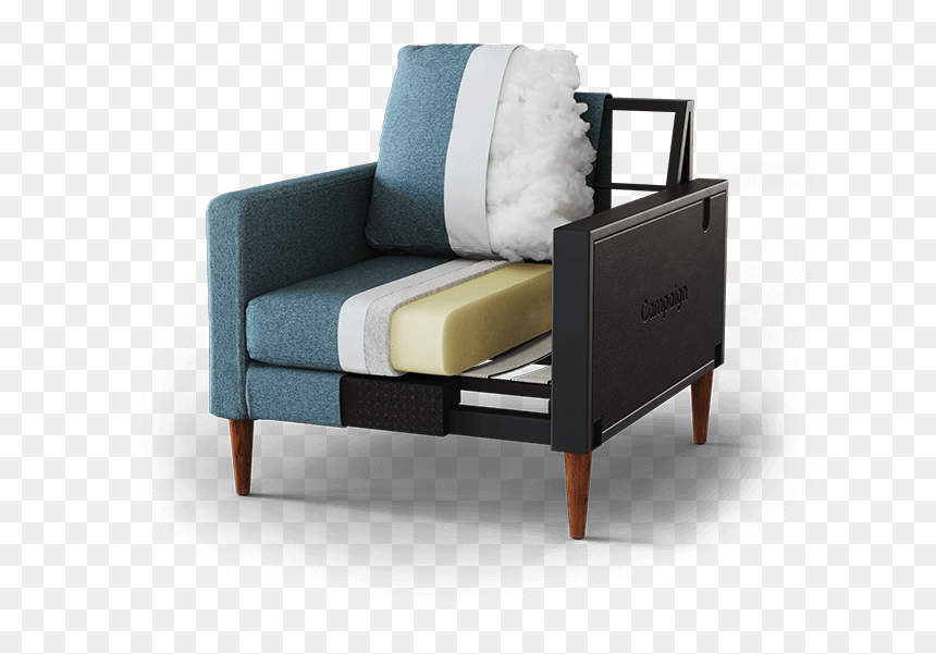 Club Chair, HD Png Download - steel sofa set png