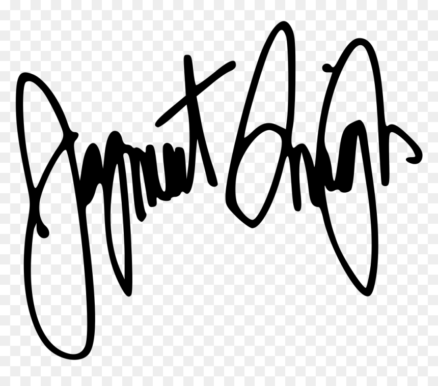 Jagmeet Singh Signature, HD Png Download - singh png