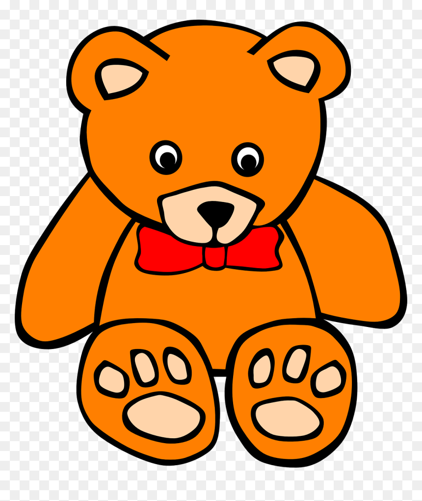 Colourful Teddy Bears Cartoon, HD Png Download - cute teddy bear png