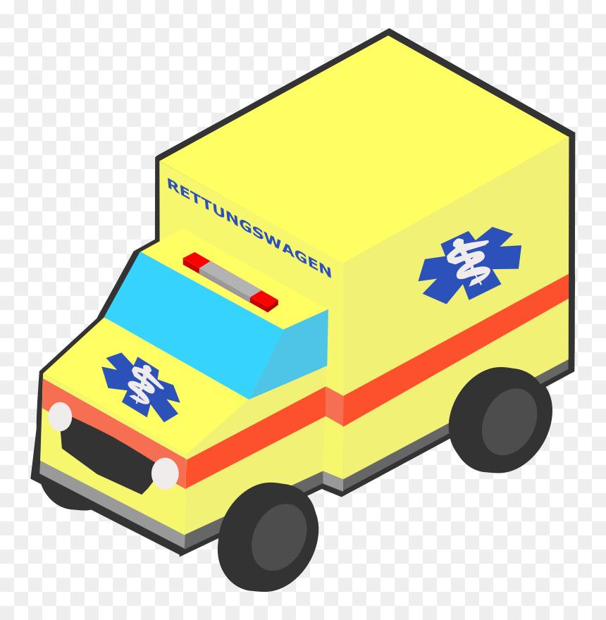 German Ambulance - Ambulance, HD Png Download - ambulance clipart png