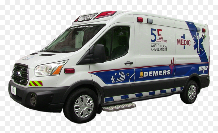 The Ford Transit & Ex Sprinter Ambulances Stands Alone - Compact Van, HD Png Download - ambulance clipart png