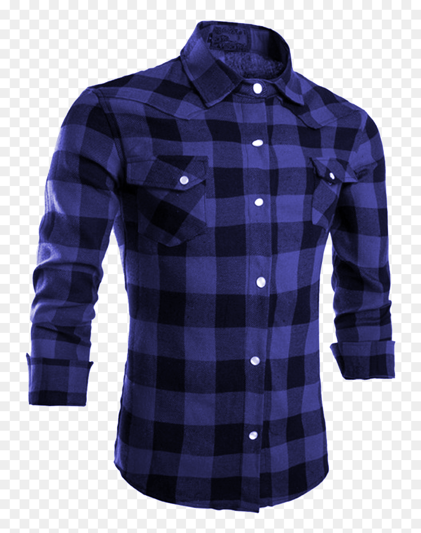Check Shirts Png Image File - Long-sleeved T-shirt, Transparent Png - shirts png images