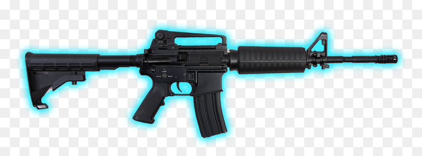 Smith And Wesson M&p15 With Carry Handle, HD Png Download - real guns png