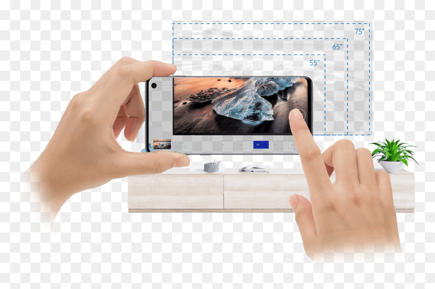 Smartphone, HD Png Download - samsung tv png