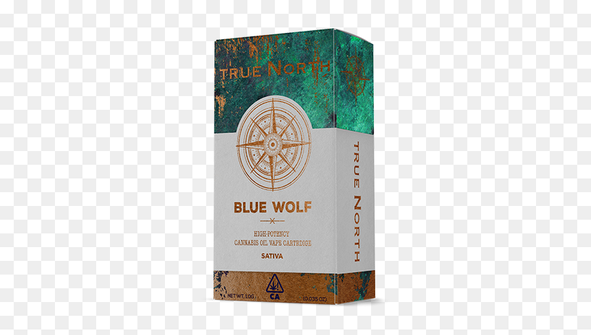 Blue Wolf - True North Dab Cart, HD Png Download - blue wolf png
