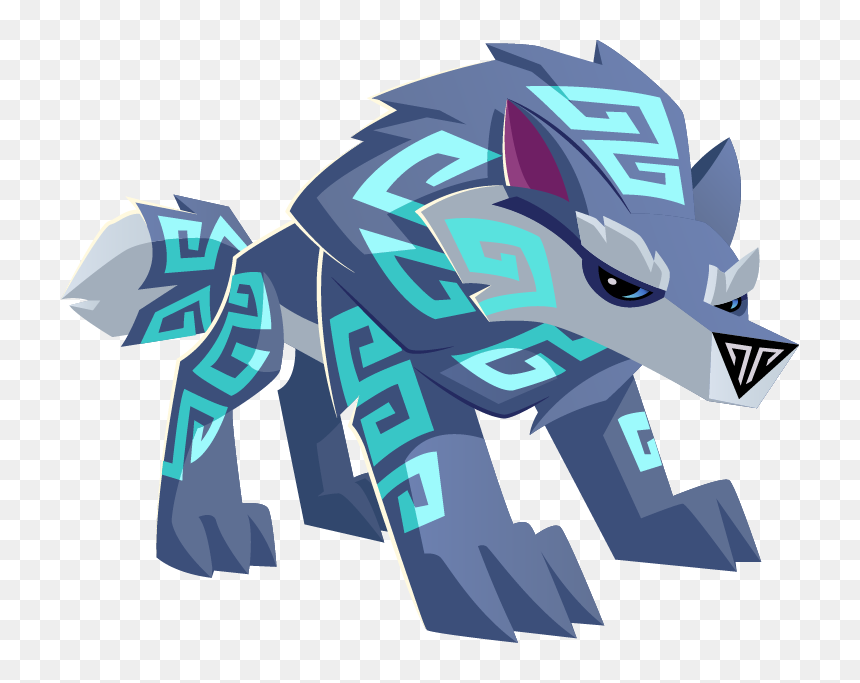 Direwolf 2, HD Png Download - blue wolf png