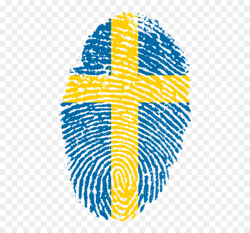 Sweden Flag Fingerprint, HD Png Download - sweden png