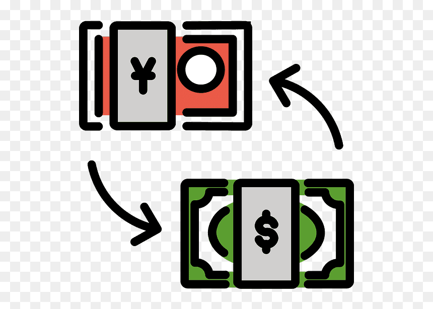 Currency Exchange Emoji Clipart - Clip Art, HD Png Download - exchange png