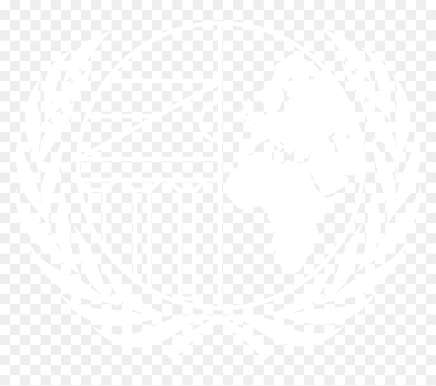 Vics Circle Logo White - United Nations Flag, HD Png Download - uva png