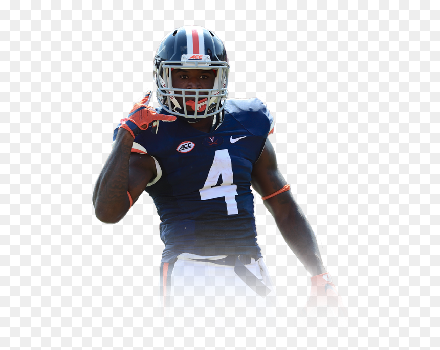 Uva Football Helmet Transparent, HD Png Download - uva png