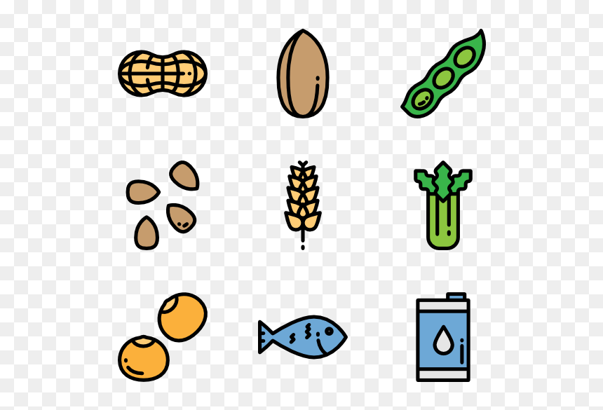 Thumb Image - Nut Icon, HD Png Download - eating icon png