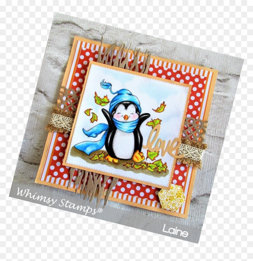 Penguin, HD Png Download - burlap ribbon png