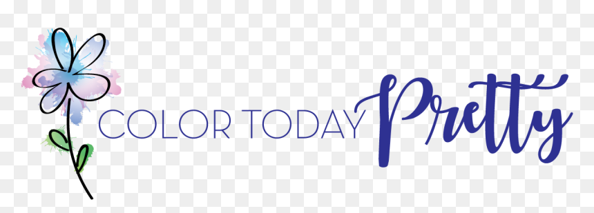 Color Today Pretty - Calligraphy, HD Png Download - burlap ribbon png