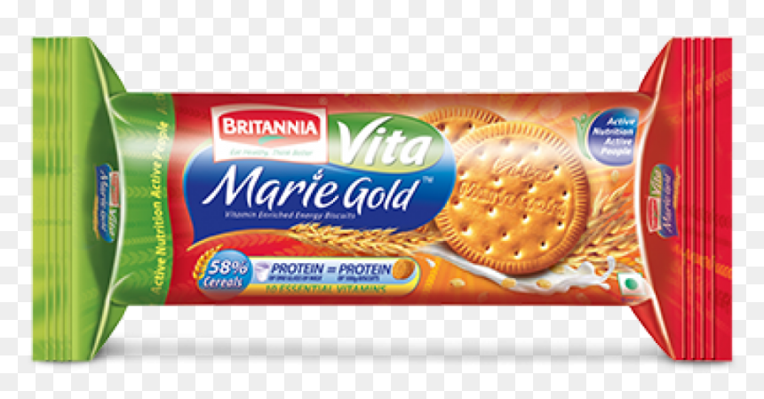 Britannia Vita Marie Gold Biscuits , Png Download - Britannia Vita Marie Gold 150gm, Transparent Png - gold biscuits png
