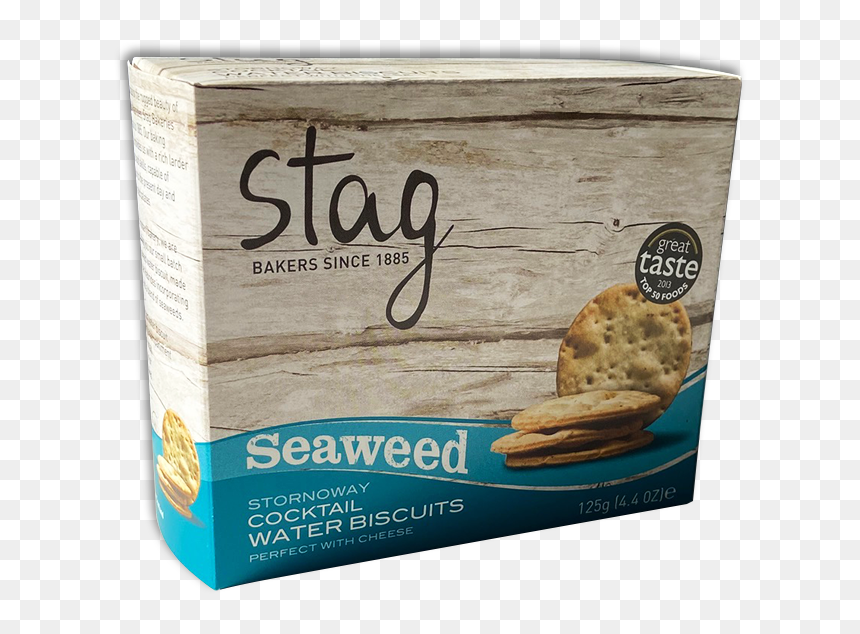 Stornoway Seaweed Water Biscuits"
 Class= - Stag Bakeries Ltd, HD Png Download - gold biscuits png