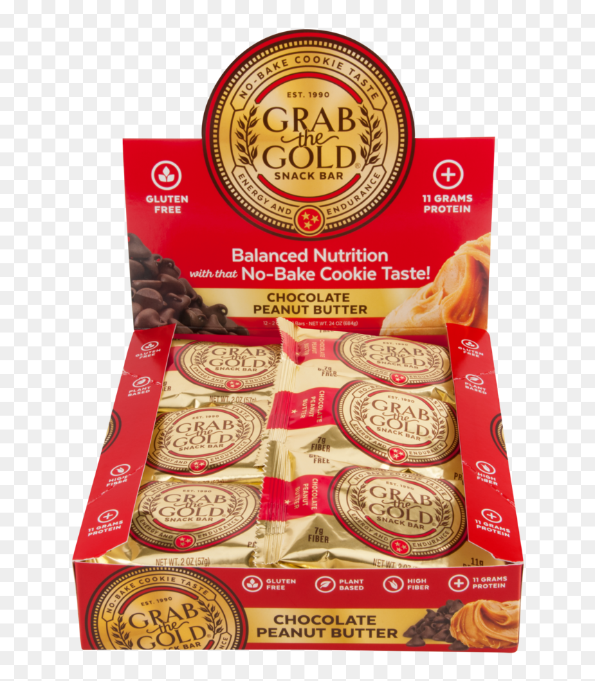 Grab The Gold Bar Peanut Butter & Jelly, HD Png Download - gold biscuits png