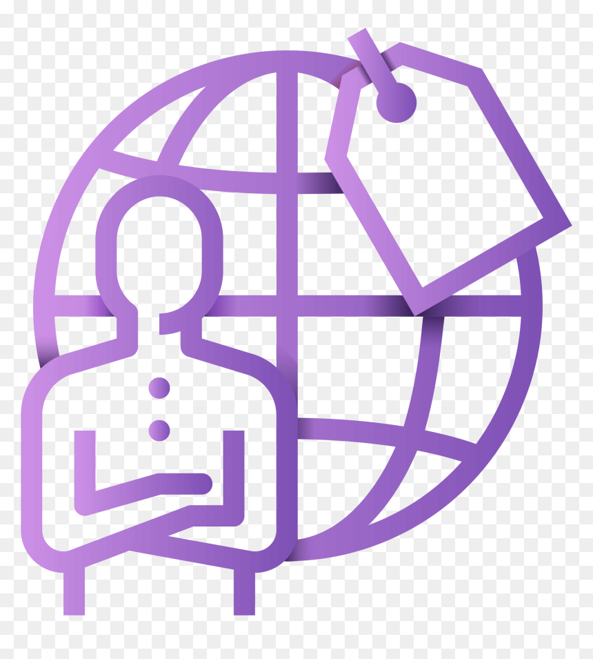 Brand Maker Solution Icon Brand Management - Black Globe Clipart Png, Transparent Png - brand management png