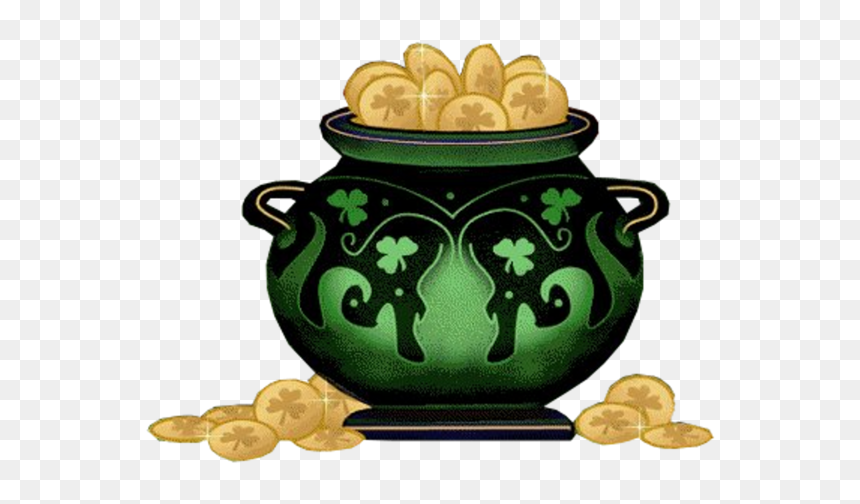 Gif Happy St Patrick, HD Png Download - gold biscuits png