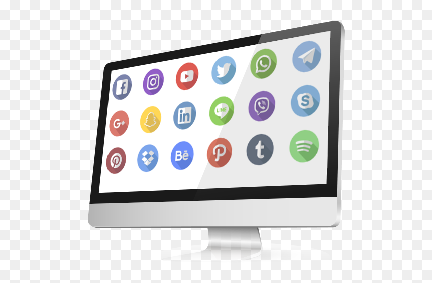 Social Media Platform Screen Shot Of Icons - Traffic Sign, HD Png Download - brand management png