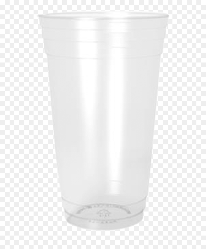 Plastic Cups - Pint Glass, HD Png Download - disposable glass png