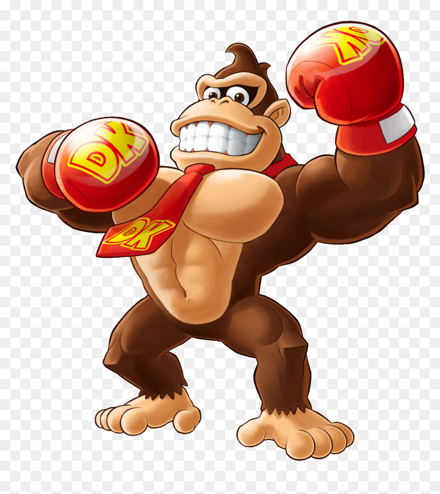 Donkey Kong Punch Out , Png Download - Donkey Kong, Transparent Png - punch hand png