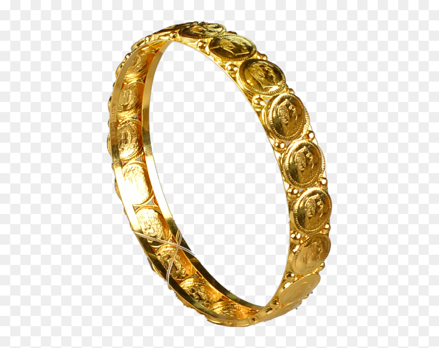 Traditional Gold Bangles Designs, HD Png Download - png jewellers bangle designs