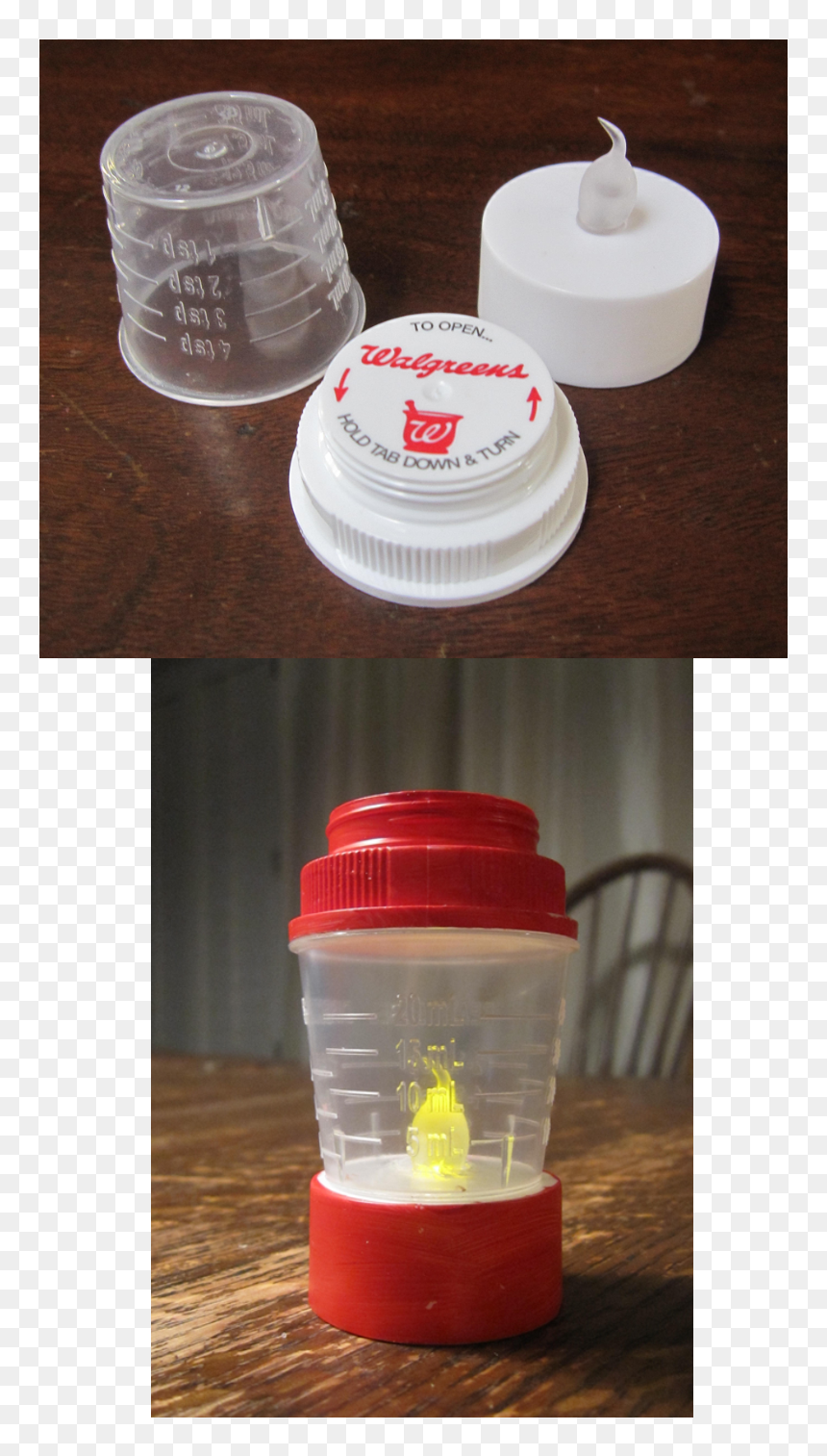 Diy Camping Lantern, HD Png Download - medicine bottle pills png