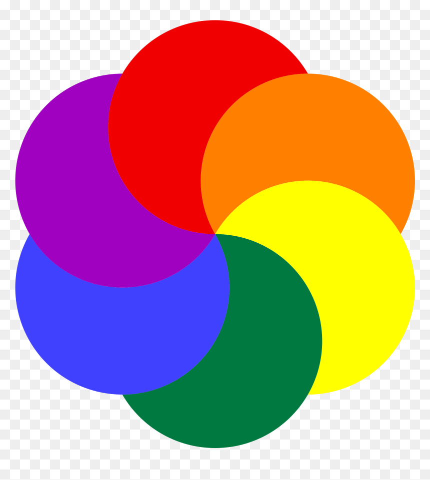Rainbow Partial Moons Clip Arts - Color Clipart, HD Png Download - rainbow logo png