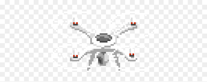Drone - Graphic Design, HD Png Download - drone vector png