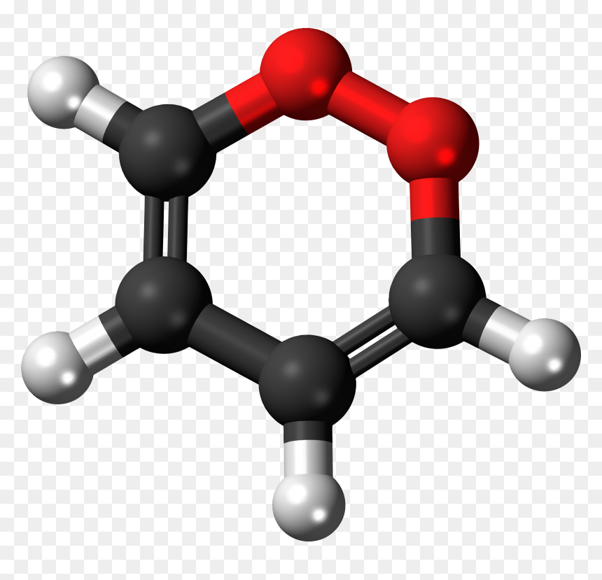 Famous Molecules - 1 3 5 Triazine 3d, HD Png Download - famous png