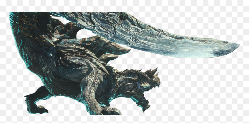 Monster Hunter World Glavenus, HD Png Download - water monster png