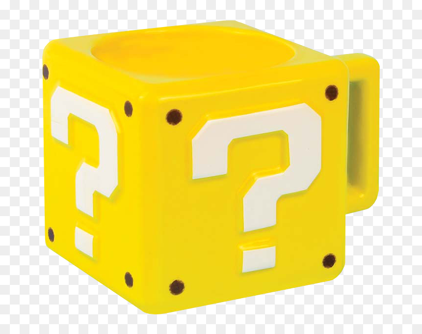 Super Mario Bros - Toy, HD Png Download - mario question block png