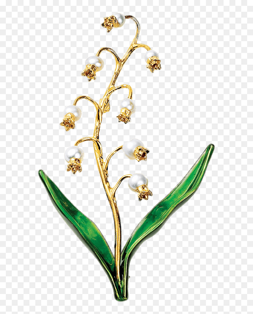 Lily Of The Valley Jewelry - Muguet Fond Transparent, HD Png Download - valley png