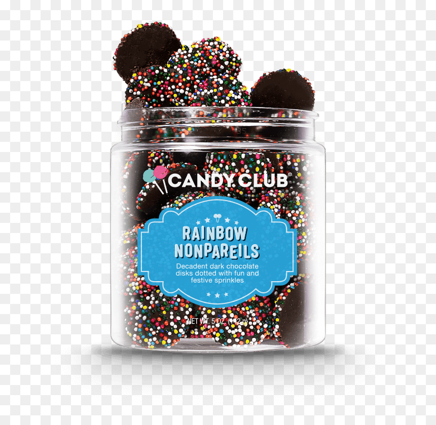 Nonpareils, HD Png Download - rainbow sprinkles png