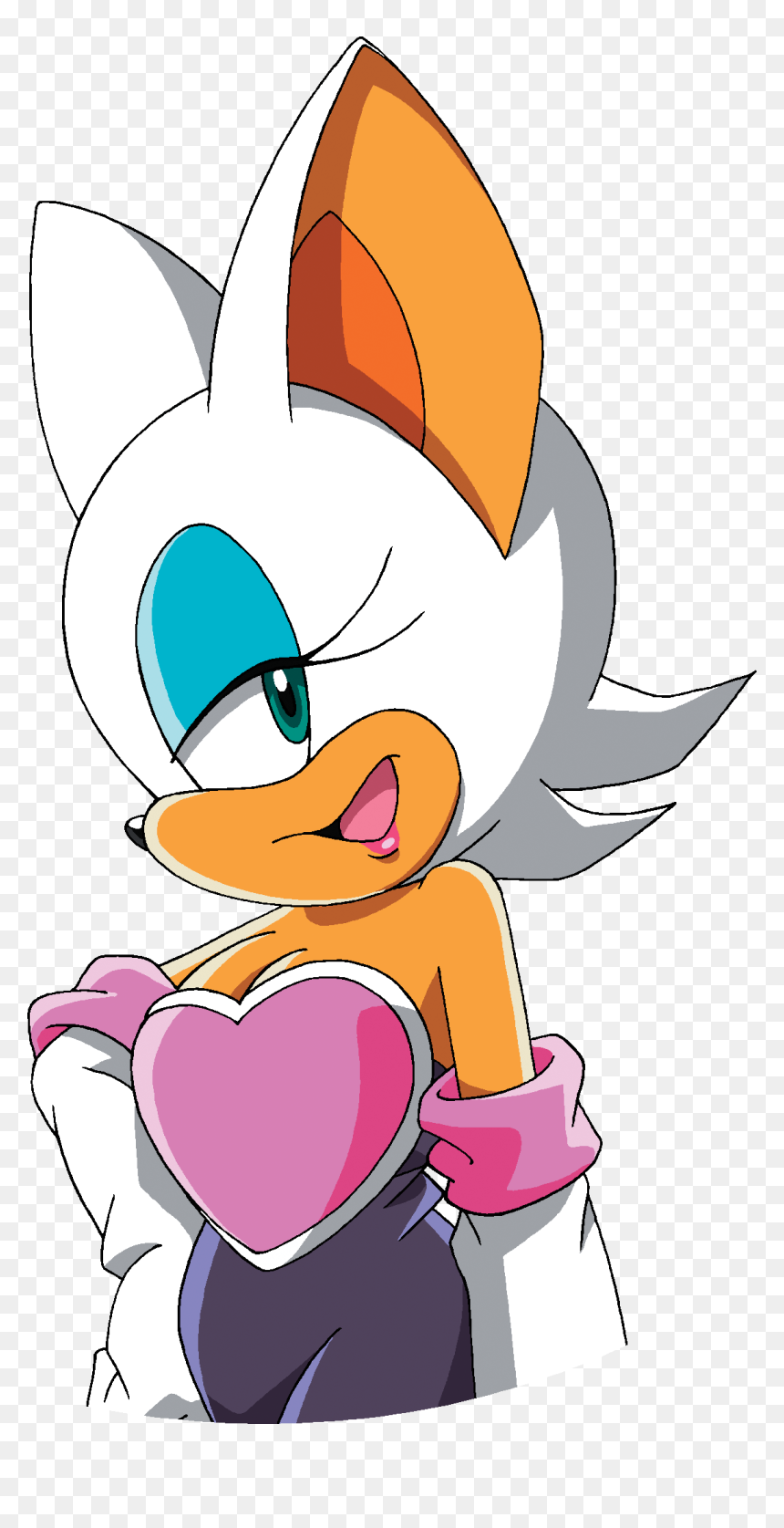 Rouge The Bat Transparent, HD Png Download - rouge the bat png