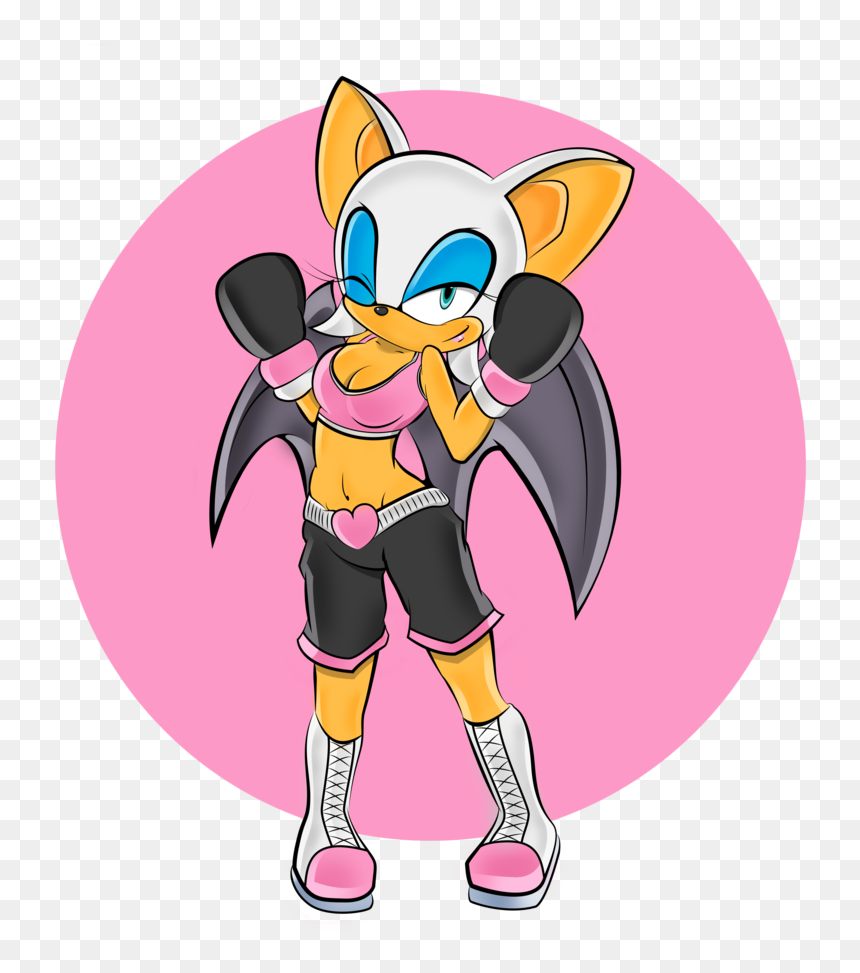 Clip Royalty Free Download Rouge The Boxer By - The Boxer, HD Png Download - rouge the bat png
