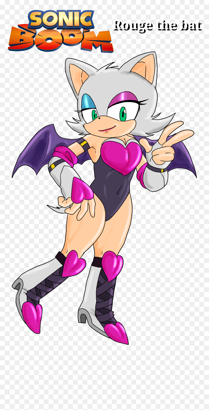 Cartoon, HD Png Download - rouge the bat png